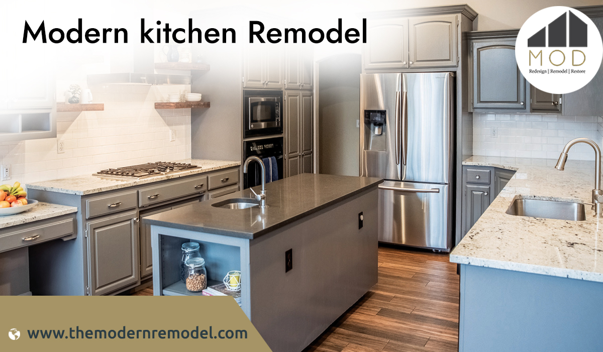 Modern kitchen remodel